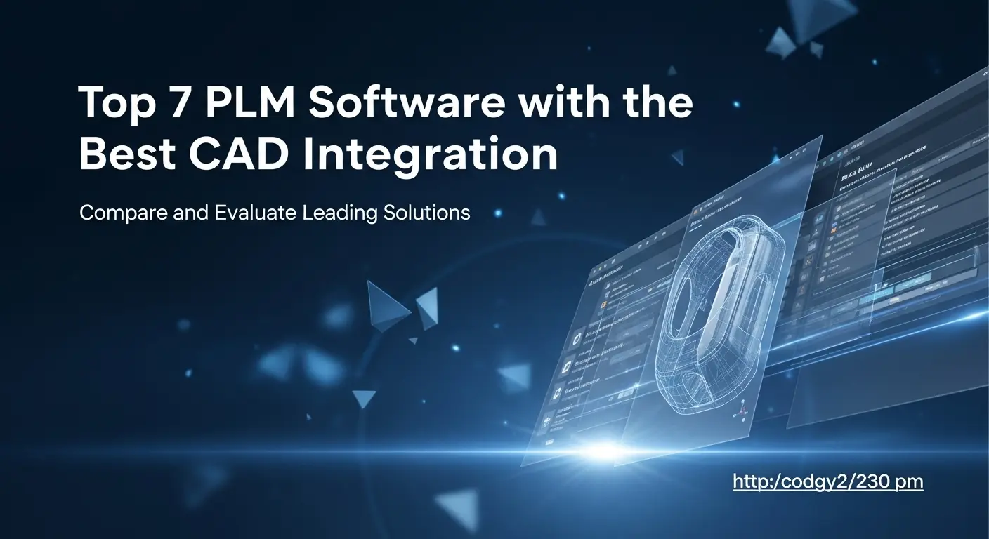 Top 7 PLM Software with the Best CAD Integration (2025)