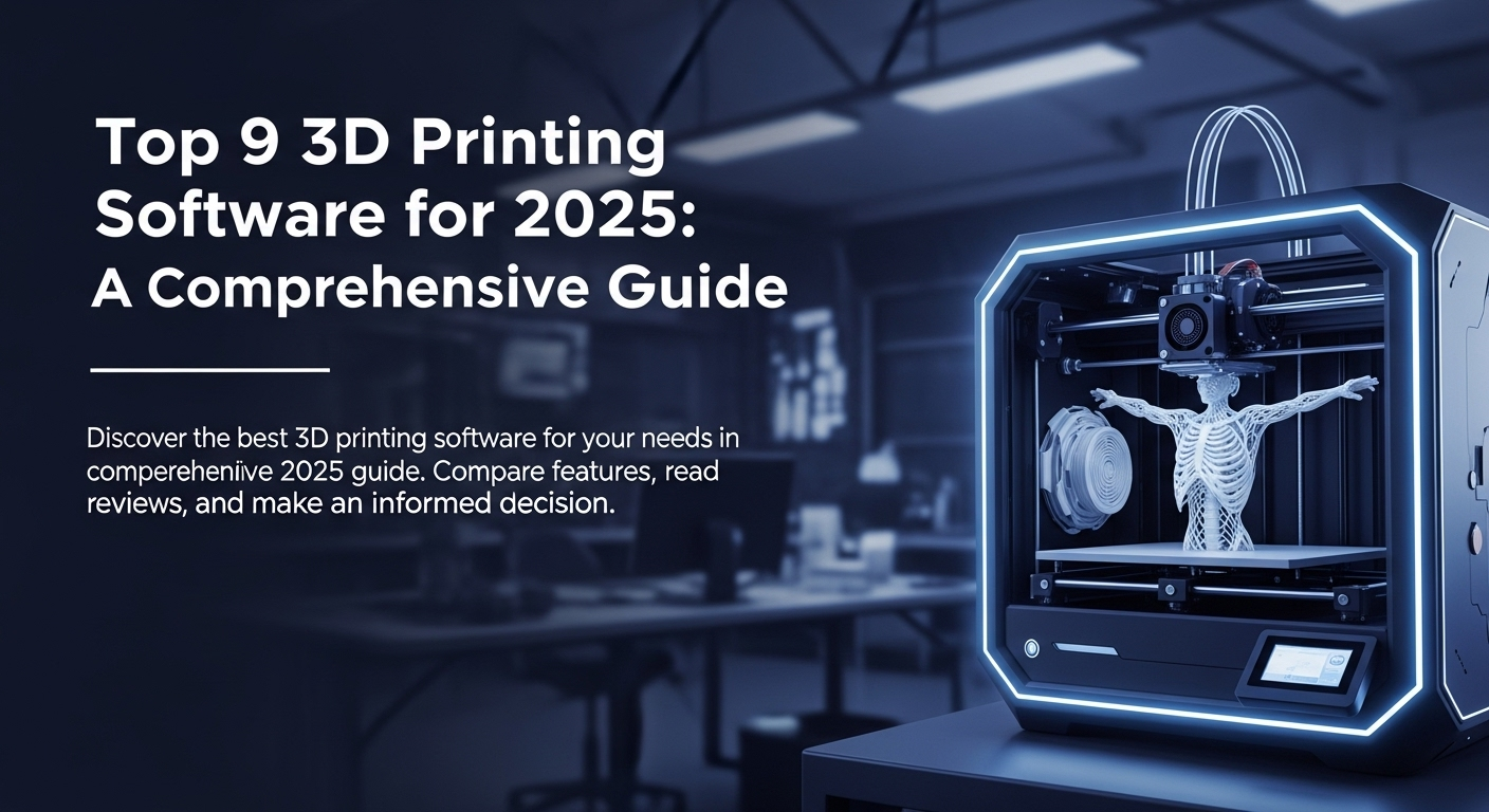 Top 9 3D Printing Software for 2025: A Comprehensive Guide