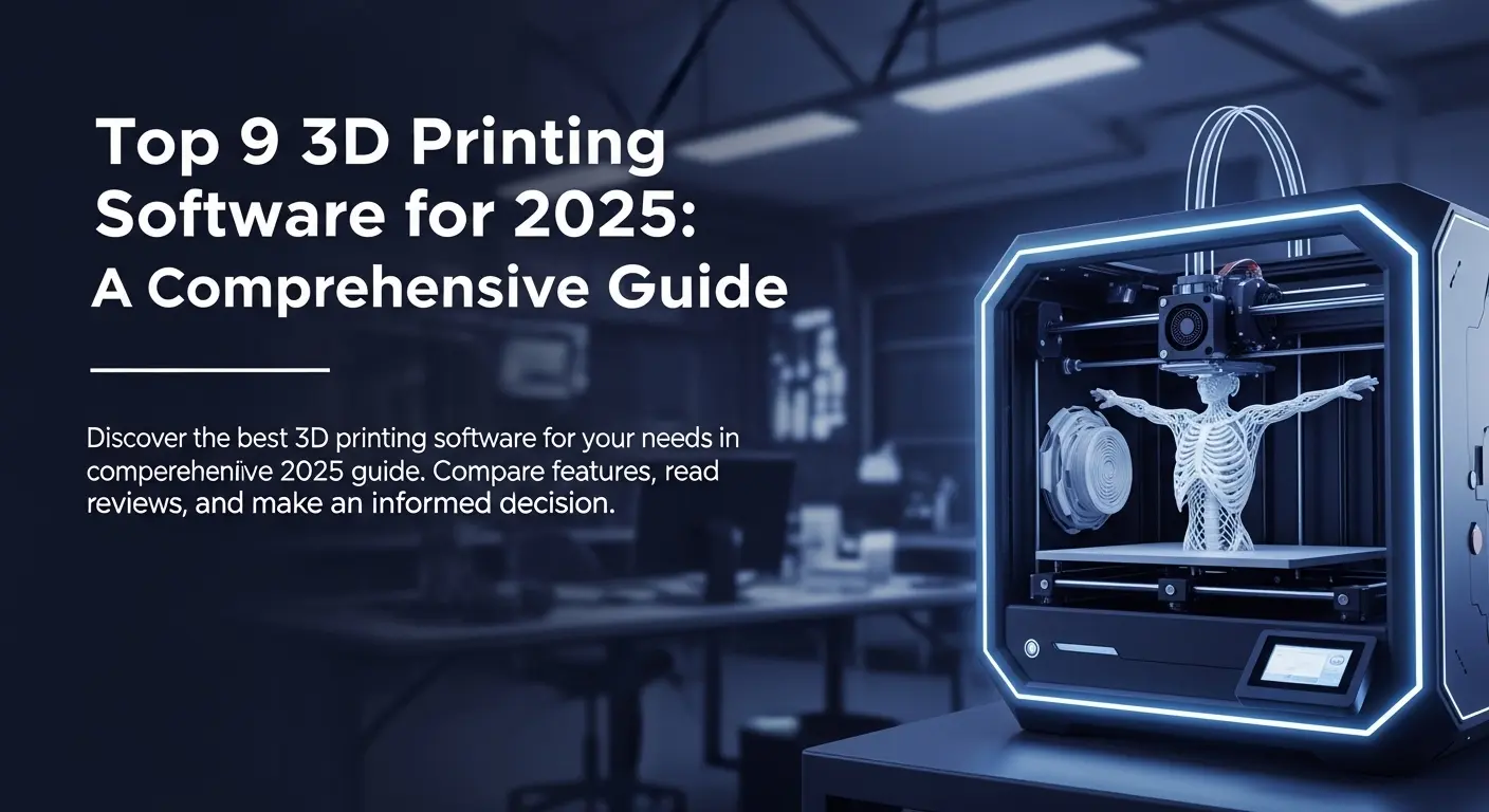 Top 9 3D Printing Software for 2025: A Comprehensive Guide