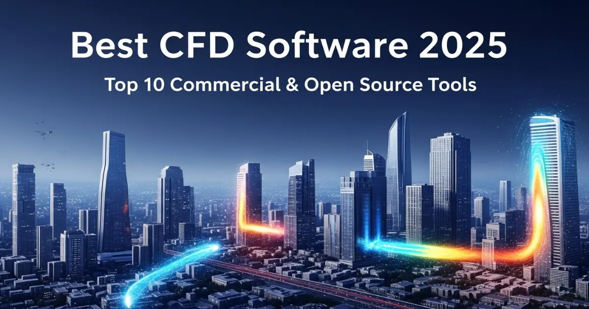 Best CFD Software 2025: Top 10 Commercial & Open Source Tools