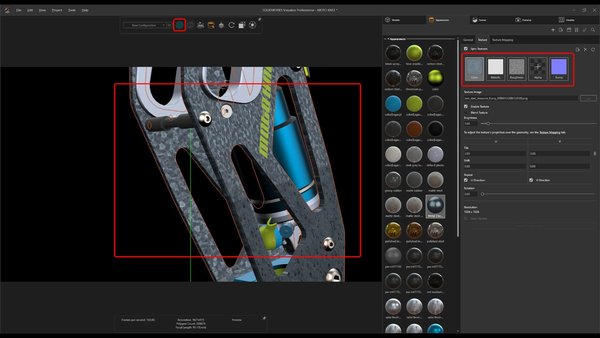 SOLIDWORKS visualize Screenshot