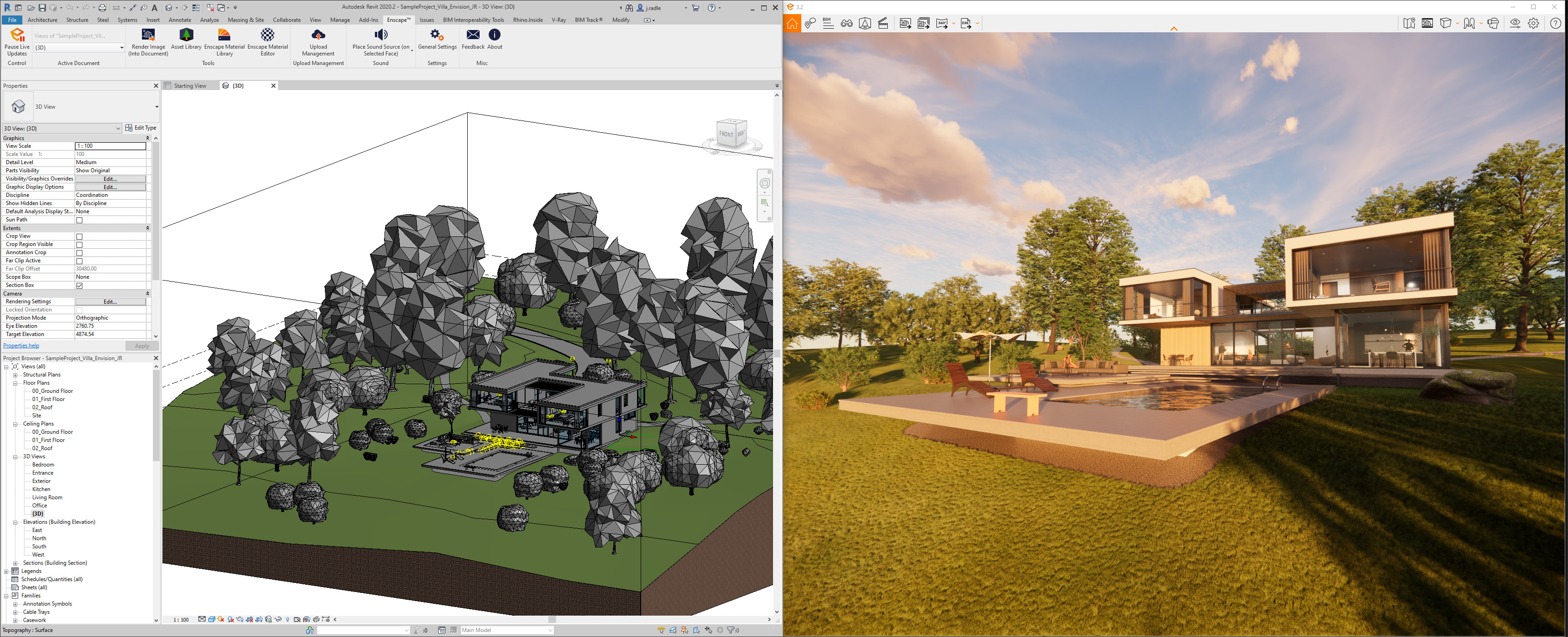 Enscape 3D Screenshot
