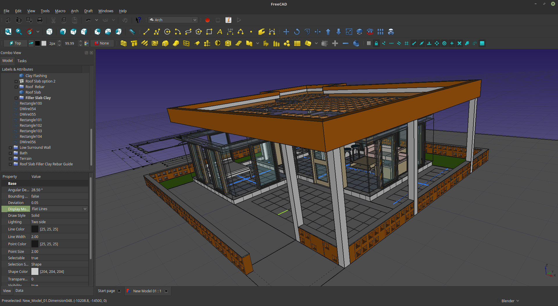 FreeCAD open source parametric 3D CAD software interface