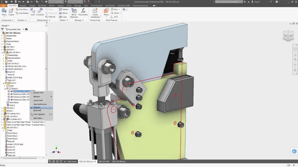 Inventor Screenshot
