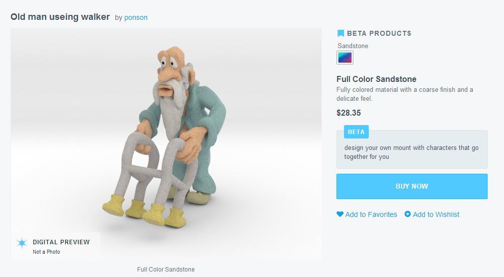 Shapeways Platform Interface