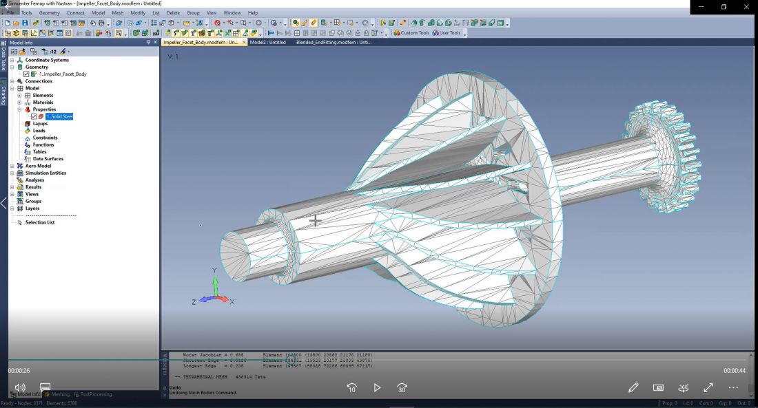 Simcenter Femap Screenshot