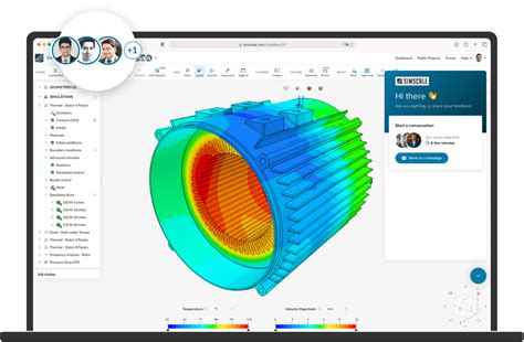 SimScale browser-based cloud CFD interface